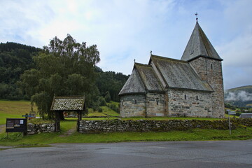 Church Hove at Hopperstad in Norway, Europe
