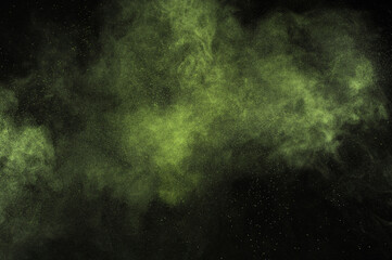 Green color texture. Smoke grunge backdrop. Light sky cloud.	

