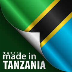 Made in Tanzania graphic and label.