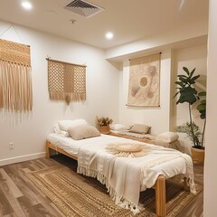 Detox room, first step to cleansing, challenging journey