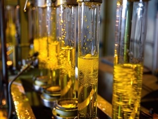 The process of olive oil filtration