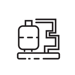 Boiler Factory Chemical Line Icon