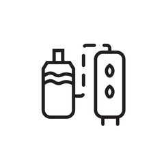 Bottle Factory Juice Line Icon