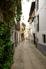 Fototapeta na wymiar Jewish quarter in the town of Hervás, Cáceres, Cáceres.