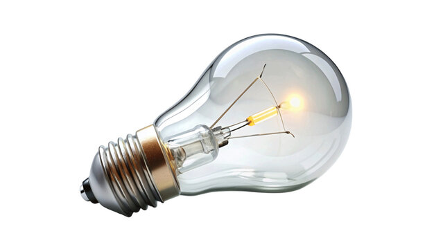 bulb on a transparent background