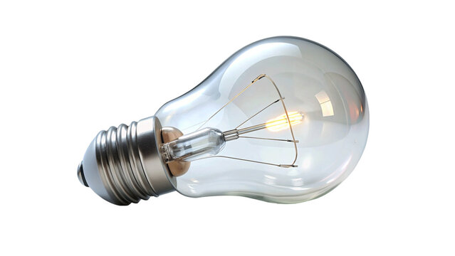 bulb on a transparent background