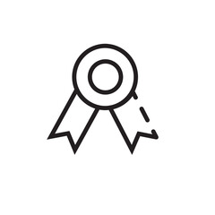 Badge Medal Good Line Icon