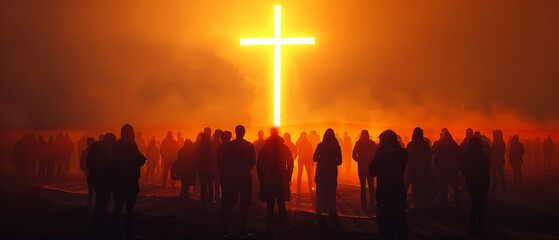 Bathed in the soft glow