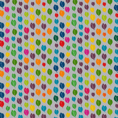 Seamless leaf pattern design