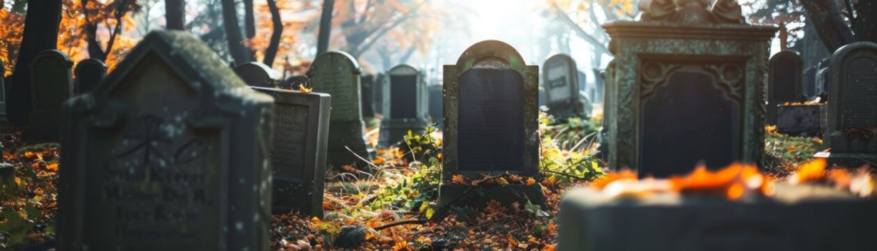 Ghosts of gadgets gone, grazing in the graveyards of grey and grief