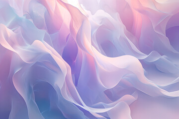 Obraz premium Abstract background with soft curves and shapes, creating a sense of depth and movement.