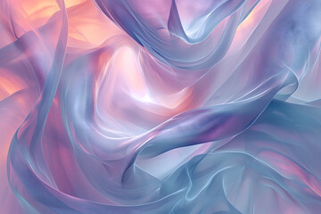  Abstract background with soft curves and shapes, creating a sense of depth and movement.