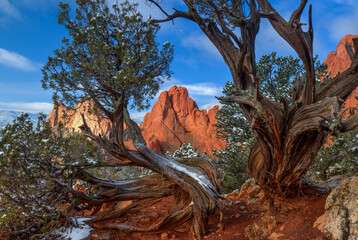 Sunrise At Garden Of The Gods