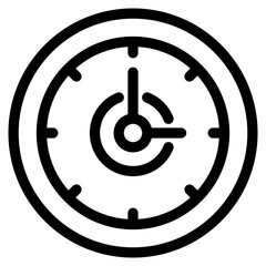 Clock Icon For Design Elements