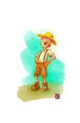 Niño feliz