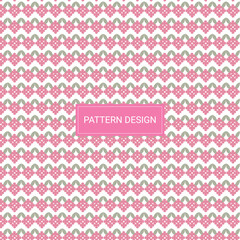 Pink vector seamless pattern