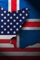 America and iceland relationship vertical banner. America vs iceland.