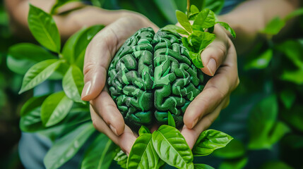 Naklejka na ściany i meble What role does sensory stimulation play in the practice of Neuro-gardening