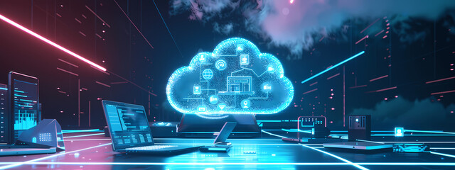 Digital Nexus: Cloud Computing's Ethereal Network