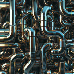 Metal and steel Pipes texture
