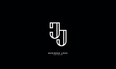 J, JJ, Abstract Letters Logo Monogram