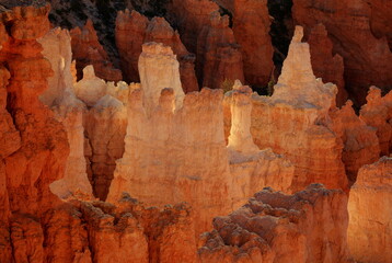 Glowing Hoodoos