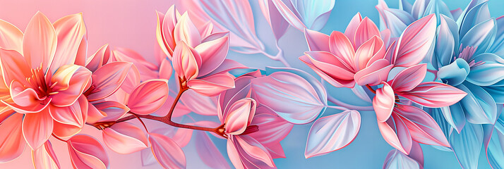 Springtimes Blossom, A Kaleidoscope of Color and Light, Celebrating Natures Reawakening