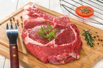 Boeuf cote bovine carrelage