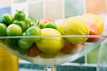 fruits in the fridge