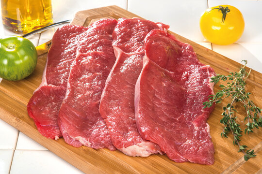 Boeuf faux filet bovine carrelage