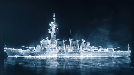 Warship Anatomy in X-ray Vision