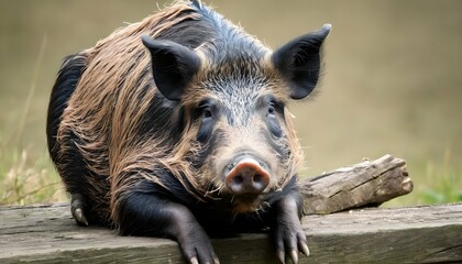 a-boar-with-a-contented-expression-enjoying-a-qui-