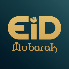 Eid Mubarak Vector illustration design