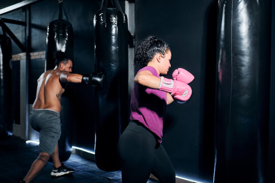 Boxing practice
