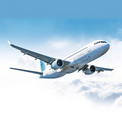 Obraz premium airplane in the sky