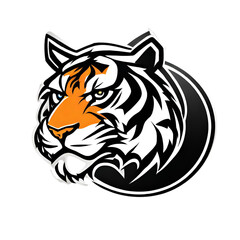 Tiger Head gaming logo png, logo gaming for esport, tiger logo gamers