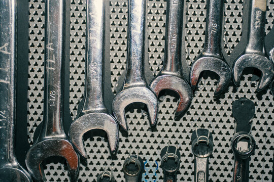 Diverse Wrench Set and tools