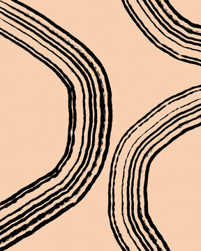 Background with abstract pattern stripes