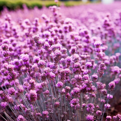 Obraz premium Beautiful colorful Lavender flowers