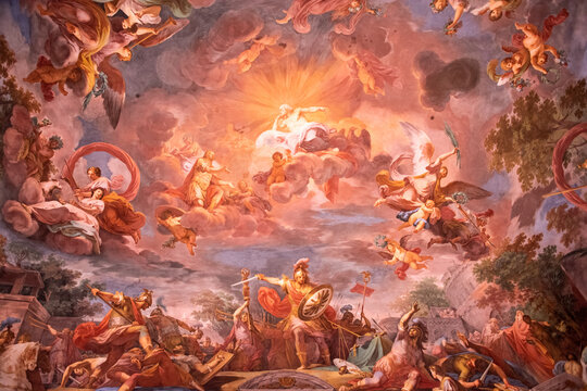 Rome, Italy - August 4th, 2022,: Masterpiece at the Galleria Borghese in Rome