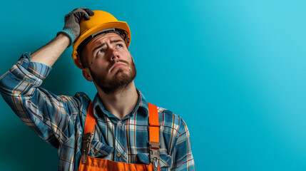 portrait of a construction worker