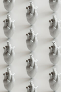trippy hearts wrapped in plastic