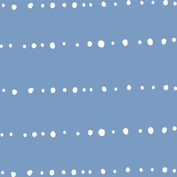 Vector hand drawn cute dotted pattern. Doodle Plaid geometrical simple dot texture. doudle lines. Abstract cute delicate pattern ideal for fabric, textile, wallpaper