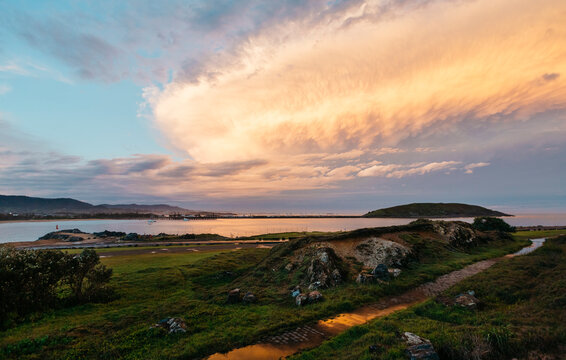 Sunset over Coffs Harbour Australia