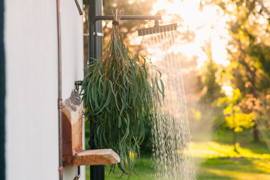 outdoor shower