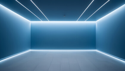 Background for presentation universal minimalistic blue