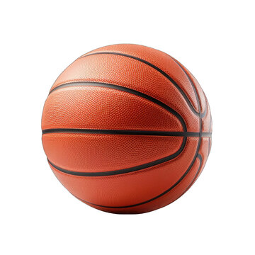 Create A High Quality a realistic basketball on white background. Basketball With Grunge Background