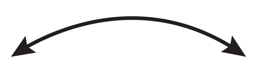 Double arrow icon set . two side arrows icon vector