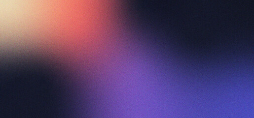 dark purple and blue gradient trendy blur background , chroma grainy noise gradient, colourful background, liquid chameleon effect, y2k style, light glow noise gradient banner poster © Anastasia
