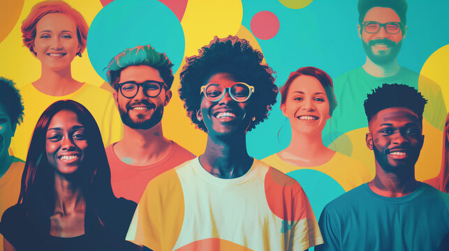 A group of diverse individuals - community and support